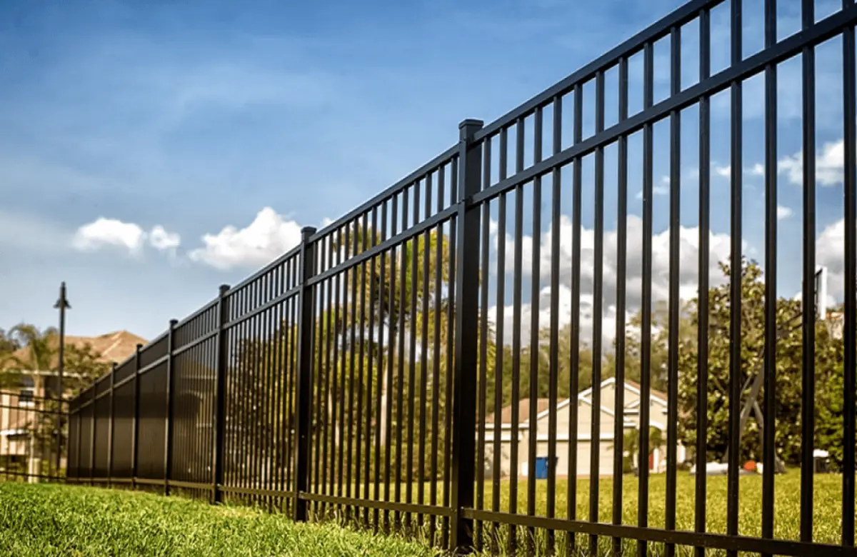 Steal Fence Around a ground
