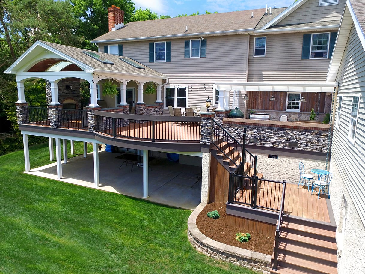 Create Your Dream Outdoor Space With KD Fence & Decks Services' Custom Decks in Buffalo
