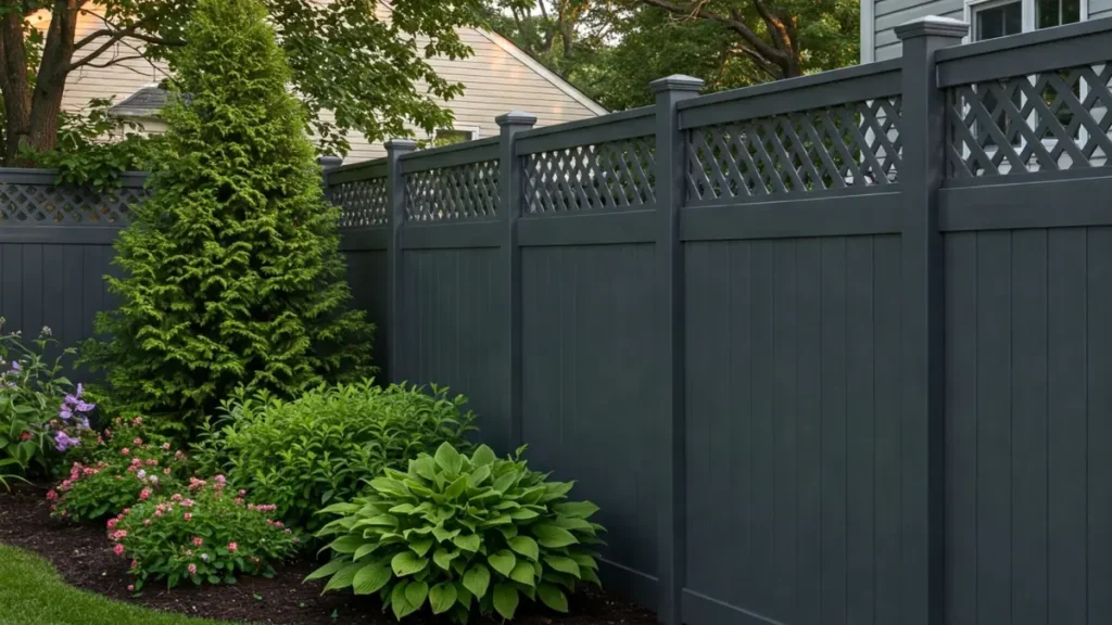 Privacy fence built in buffalo ny backyard