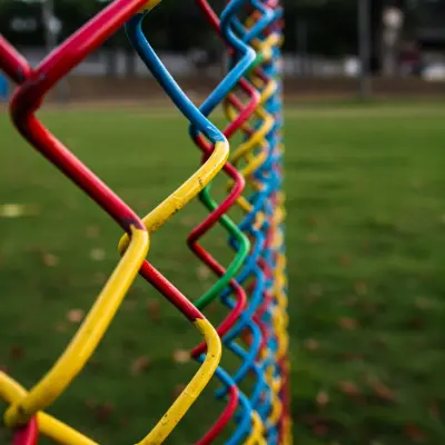 Colored Chain Link Fencing