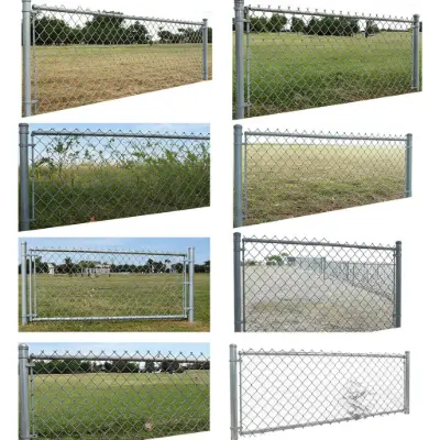 different types of chain link fencing