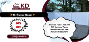 Read more about the article Welcome Home: Get 20% Off Deck and Fence Installations for New Buffalo Homeowners!