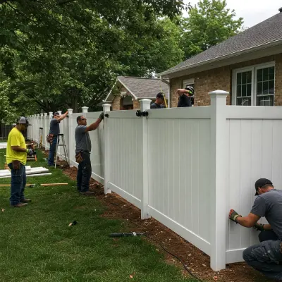 Fence installation