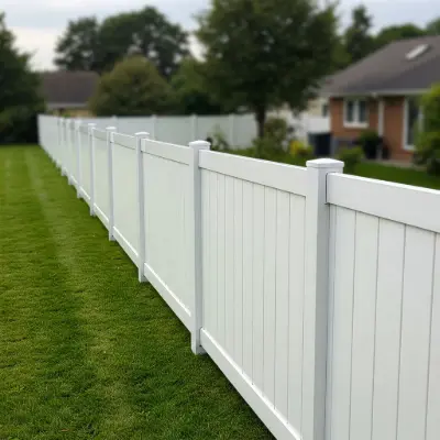 PVC fencing