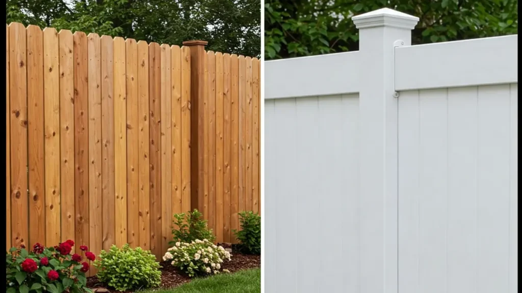 Wood vs. Vinyl Fences