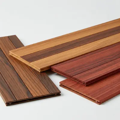 thermally Modified wood decking materials