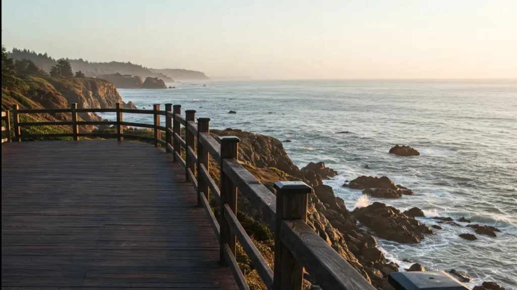 Fence and a deck build in coastal area