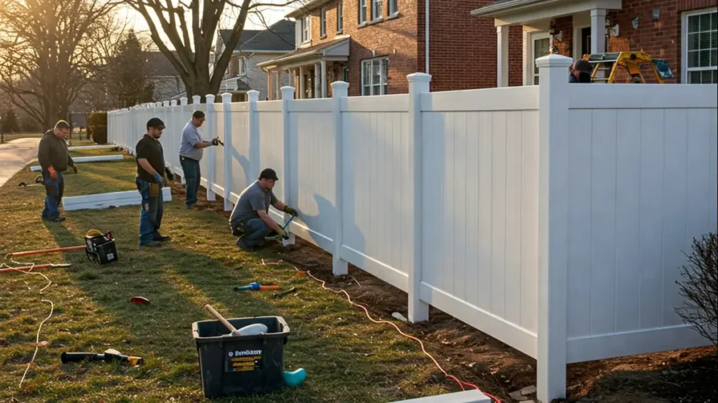 Fence installation in buffalo ny