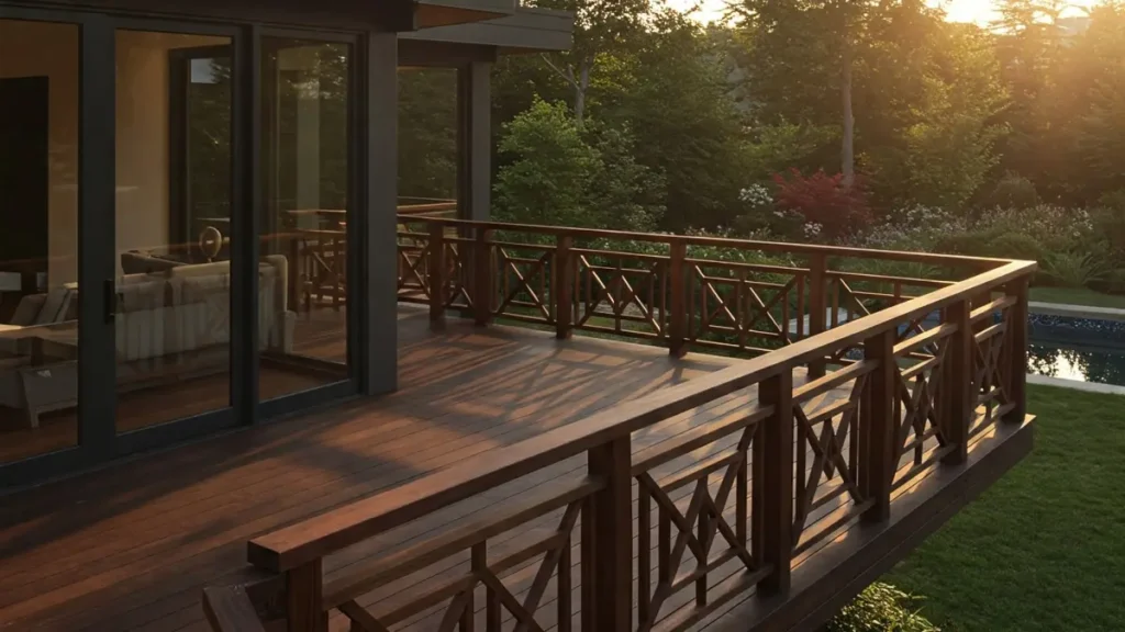 deck with high architectural beauty
