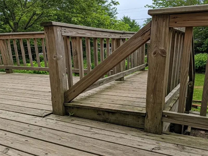 Loose Railings or Wobbly Posts