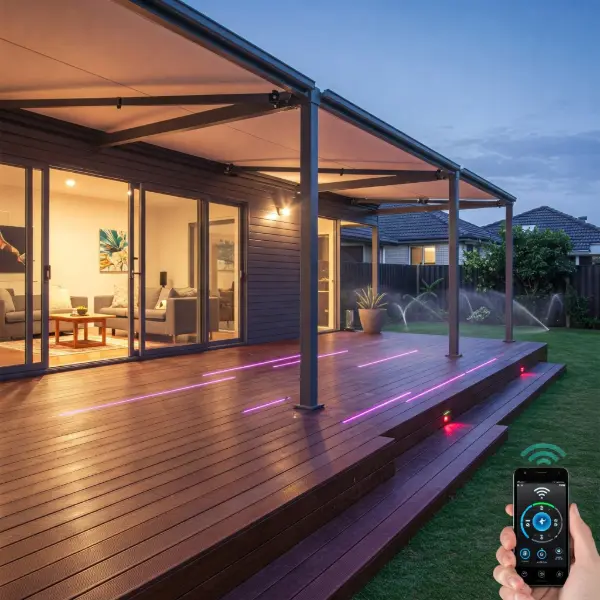 Modern Deck Embraced with smart technology