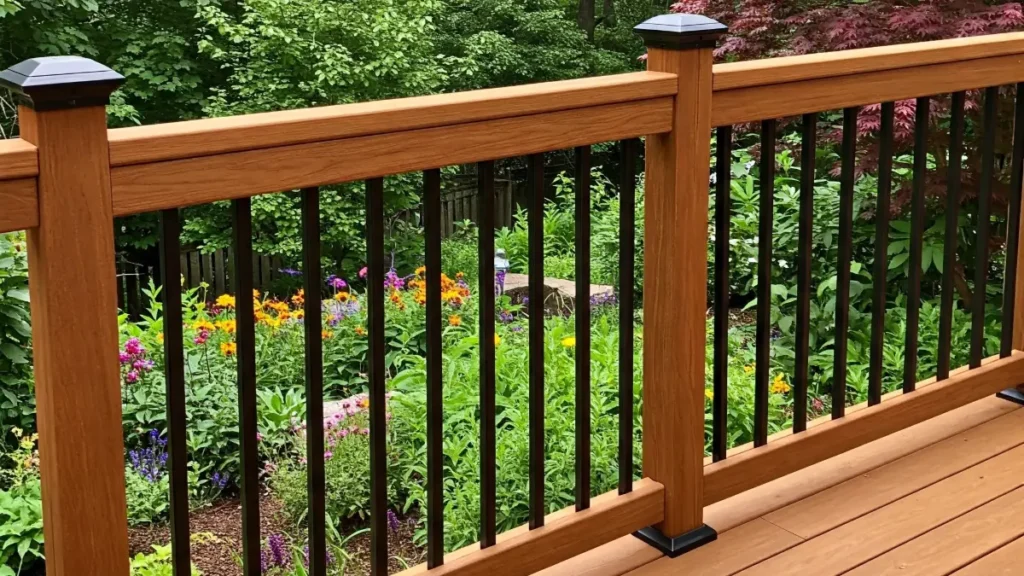 modern farmhouse railing Style