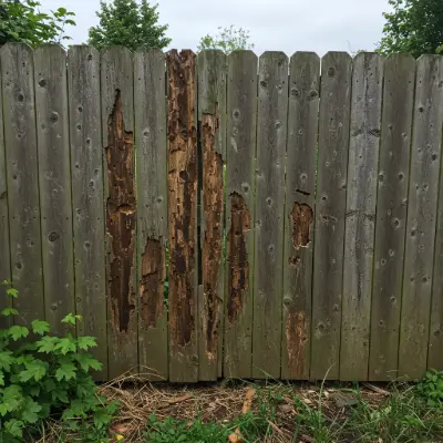 pest damaged Fence
