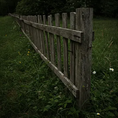 Old fence in a Residential property