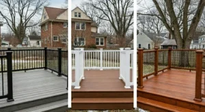 Low-maintenance deck options in Rochester NY by KD Fence & Deck