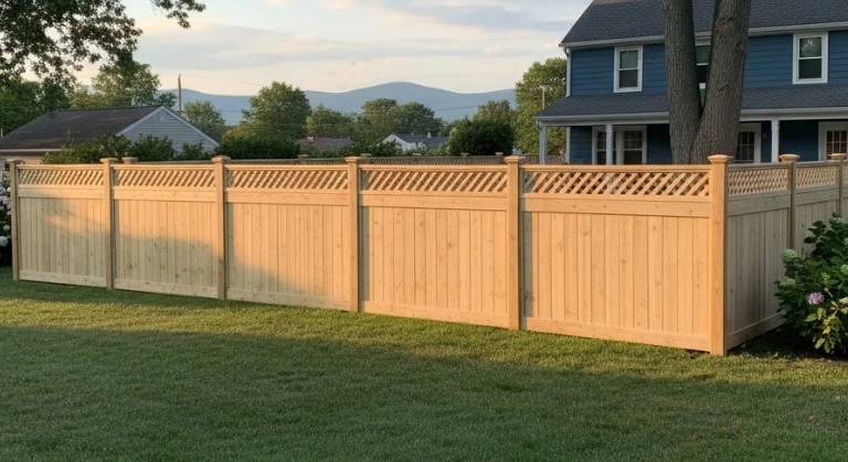 Stylish Wood Fence Ideas Albany NY Home Fence Inspiration