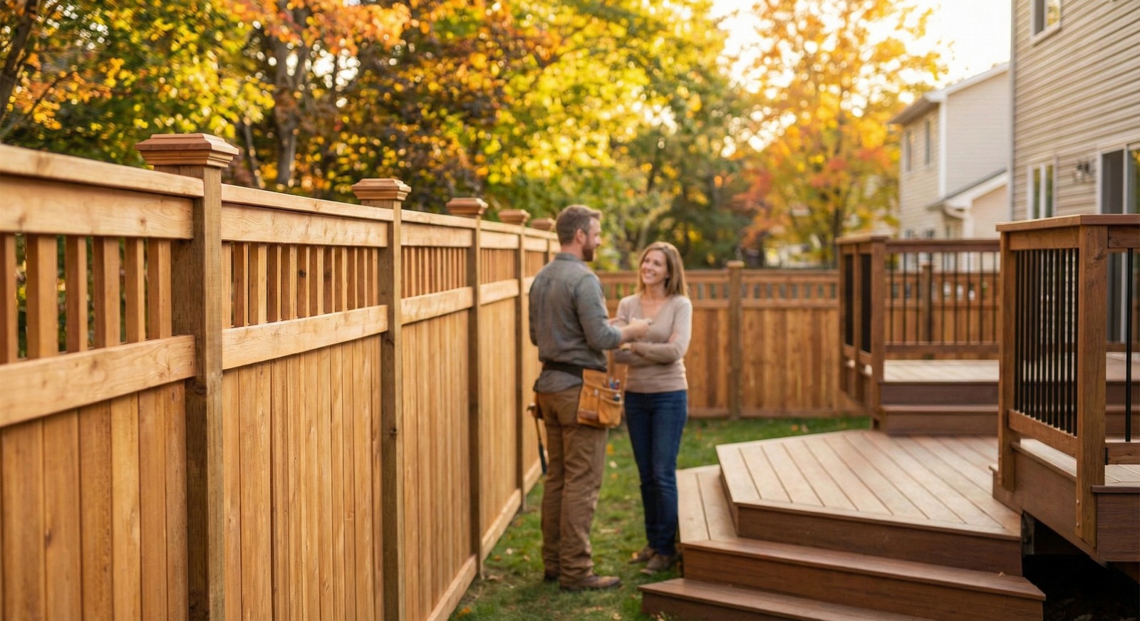 Professional fence and deck installation by KD Fence & Deck serving Buffalo, Rochester, and Albany.
