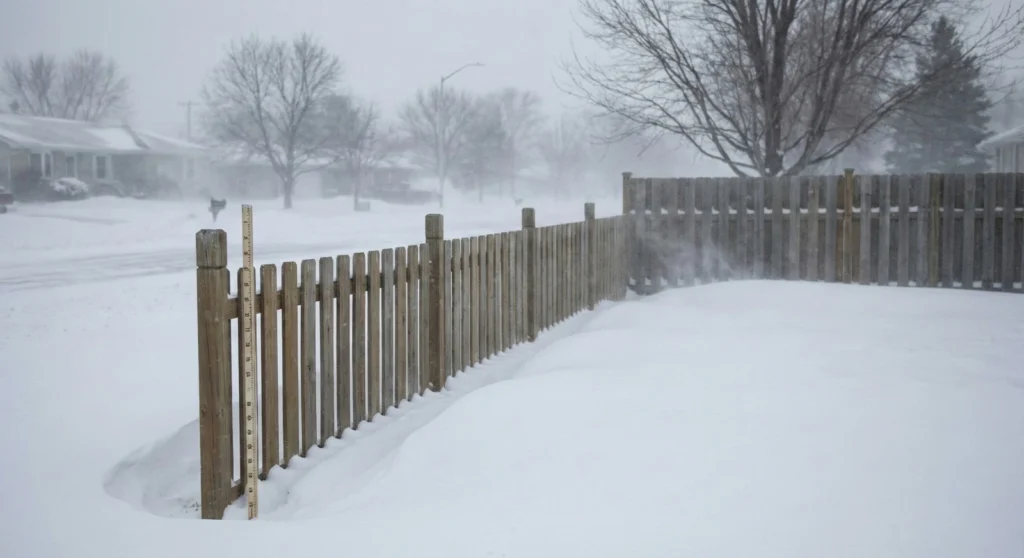 Proper fence height for Rochester NY snow loads and strong wind conditions