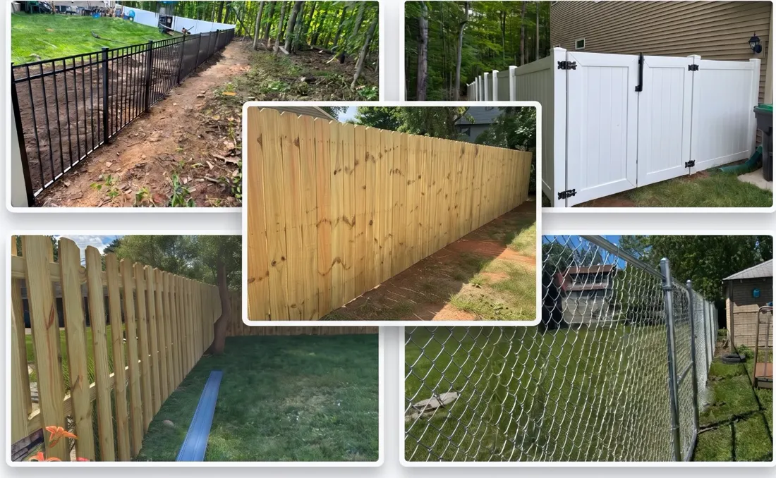 Completed fence installation projects by KD Fence & Deck Rochester in Monroe County NY